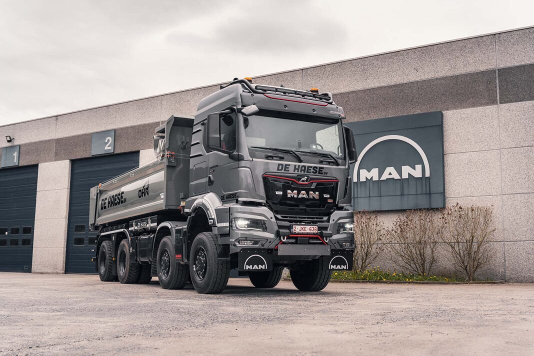 A quite unique MAN for De Haese
