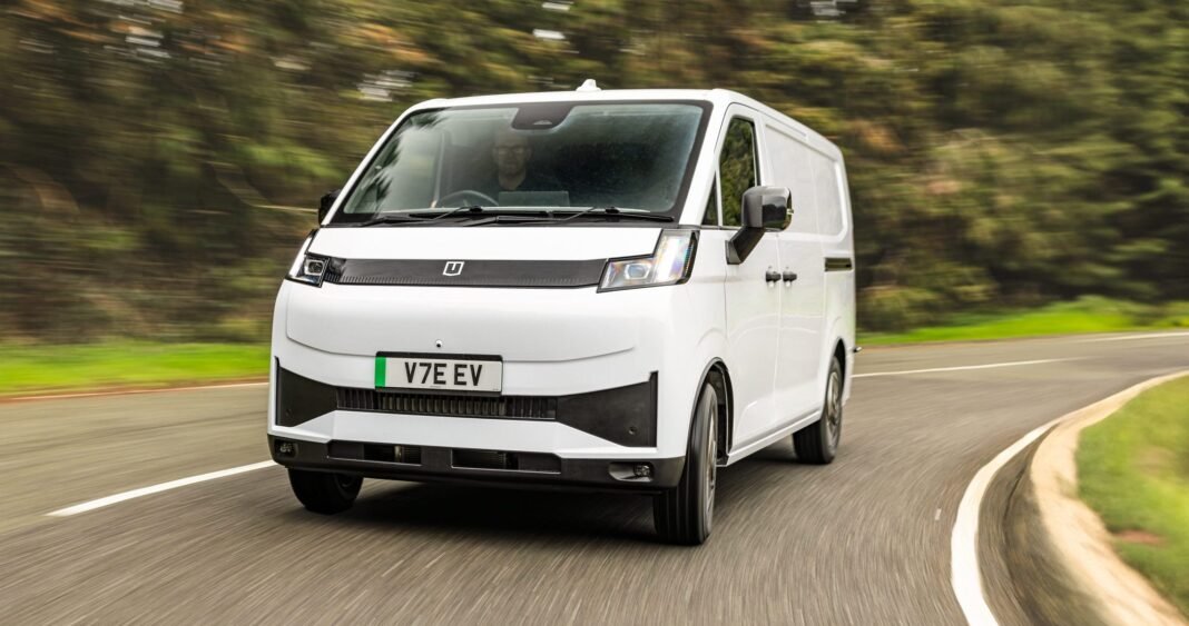 All new Farizon V7E electric van arrives in the UK
