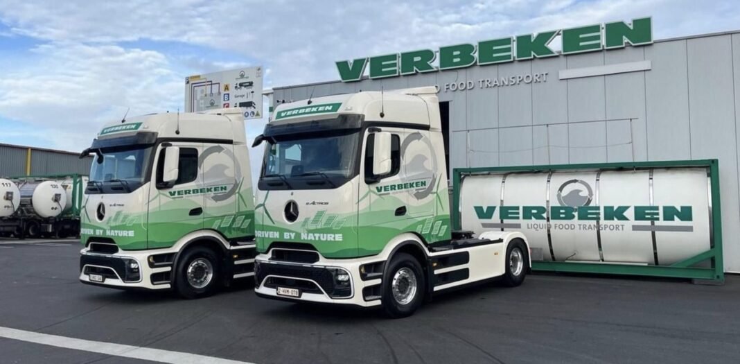 Green Truck Award 2026 is for Transport Verbeken
