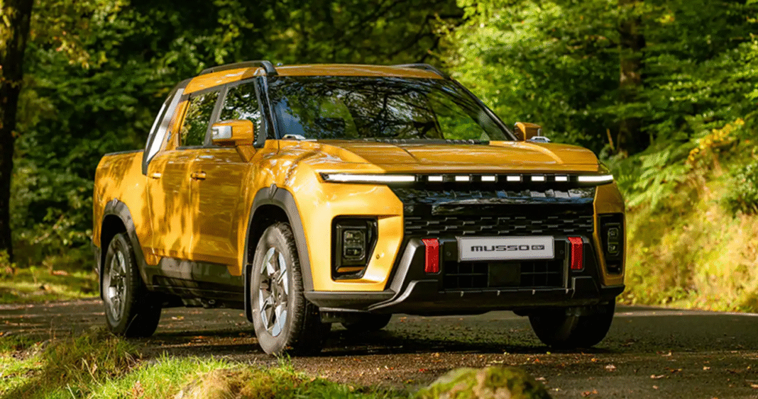 KGM Musso EV: UK’s lowest BiK commercial vehicle