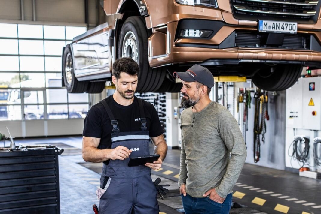 MAN is investing 300 million euros in its service network
