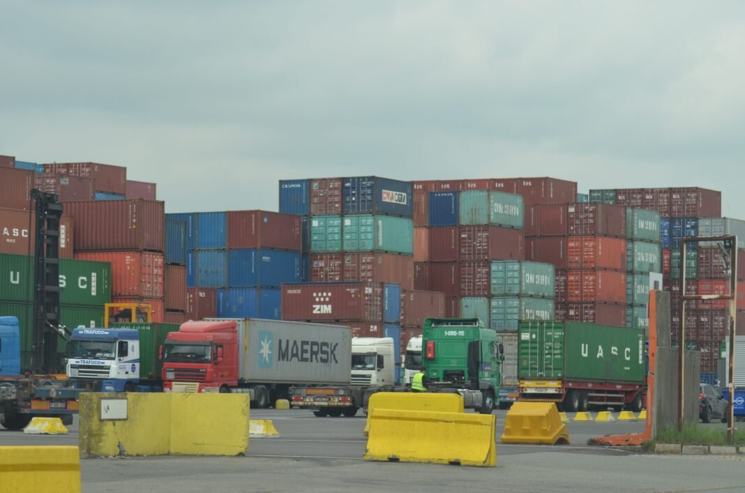 Major problems this morning in the port of Antwerp
