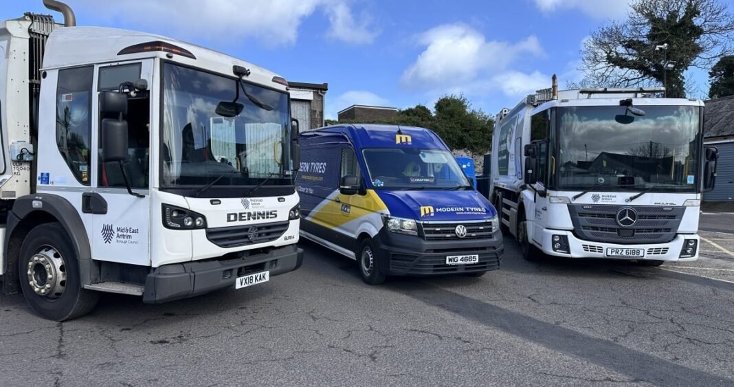 Mid and East Antrim Borough Council cut emissions with Michelin tyres