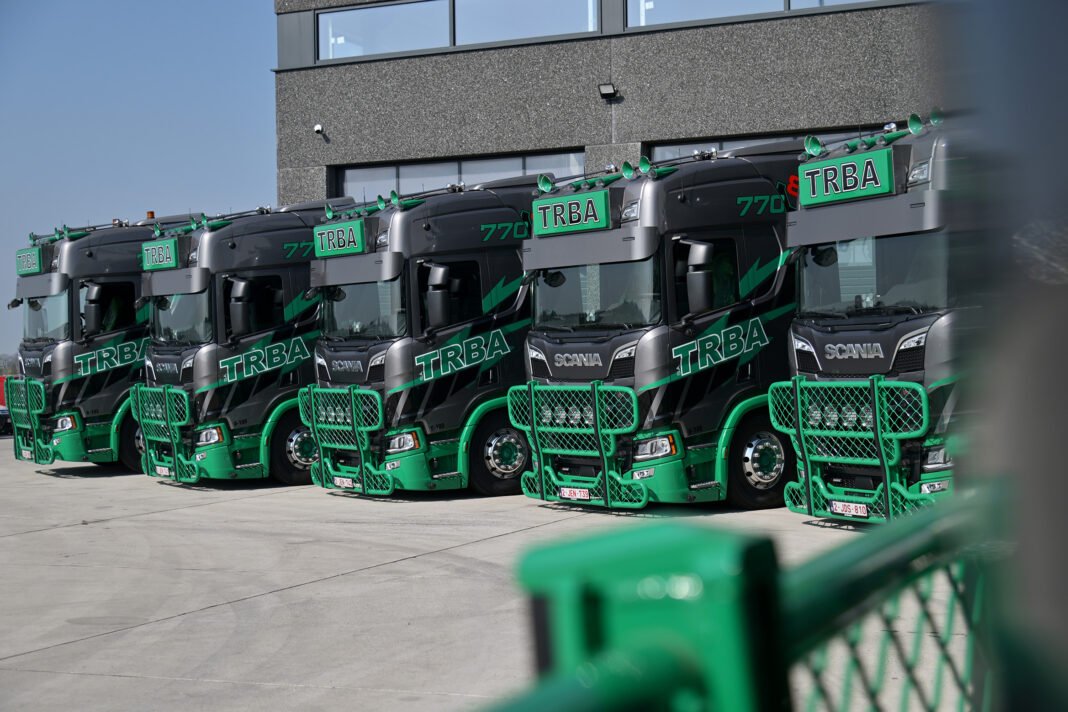 The first Scania R770 V8 have arrived at TRBA-Tramotrans
