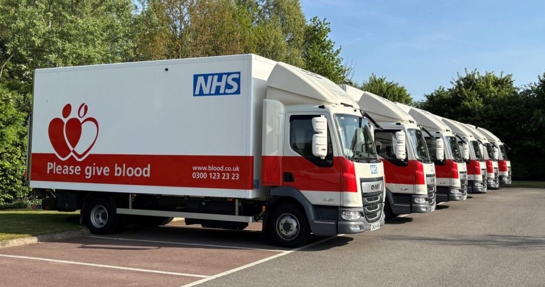 Fraikin renews fleet management partnership with NHS Blood and Transplant